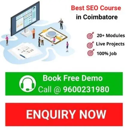 Best SEO Course in Coimbatore