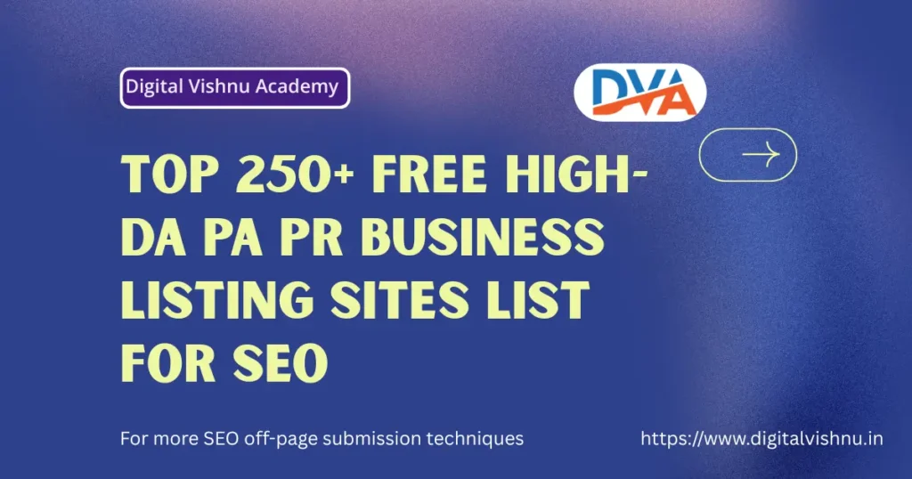 Business Listing Sites