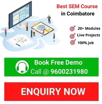 best sem course in coimbatore