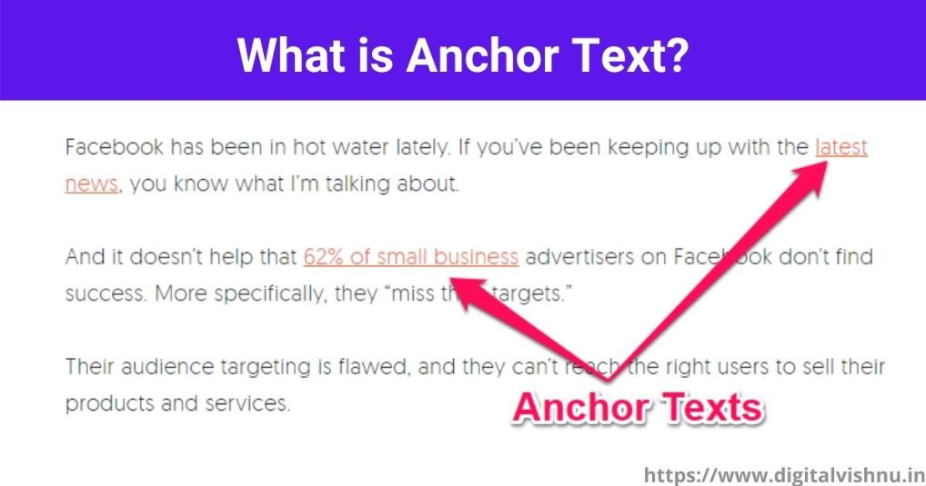 SEO interview questions and answers: what is anchor text