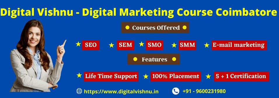 Top Digital Marketing Courses Training in Coimbatore