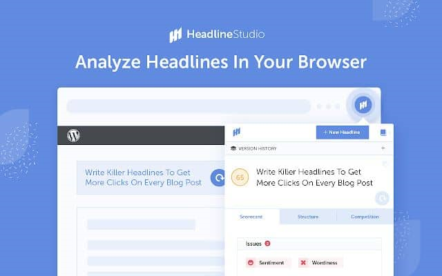 Top 10 Chrome Extensions For Digital Marketing And SEO: Headline Studio by CoSchedule