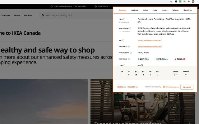 Top 10 Chrome Extensions For Digital Marketing And SEO: SEO Pro Extension