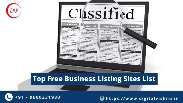Free High DA PA DoFollow Business Listing Sites List