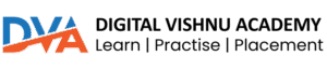 Digital Vishnu Academy Landscape Logo without background
