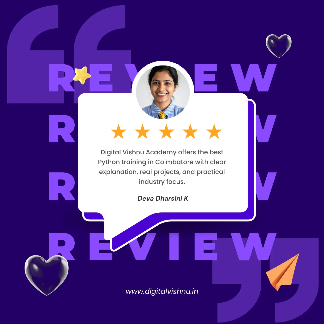 Phython Course Student reviews