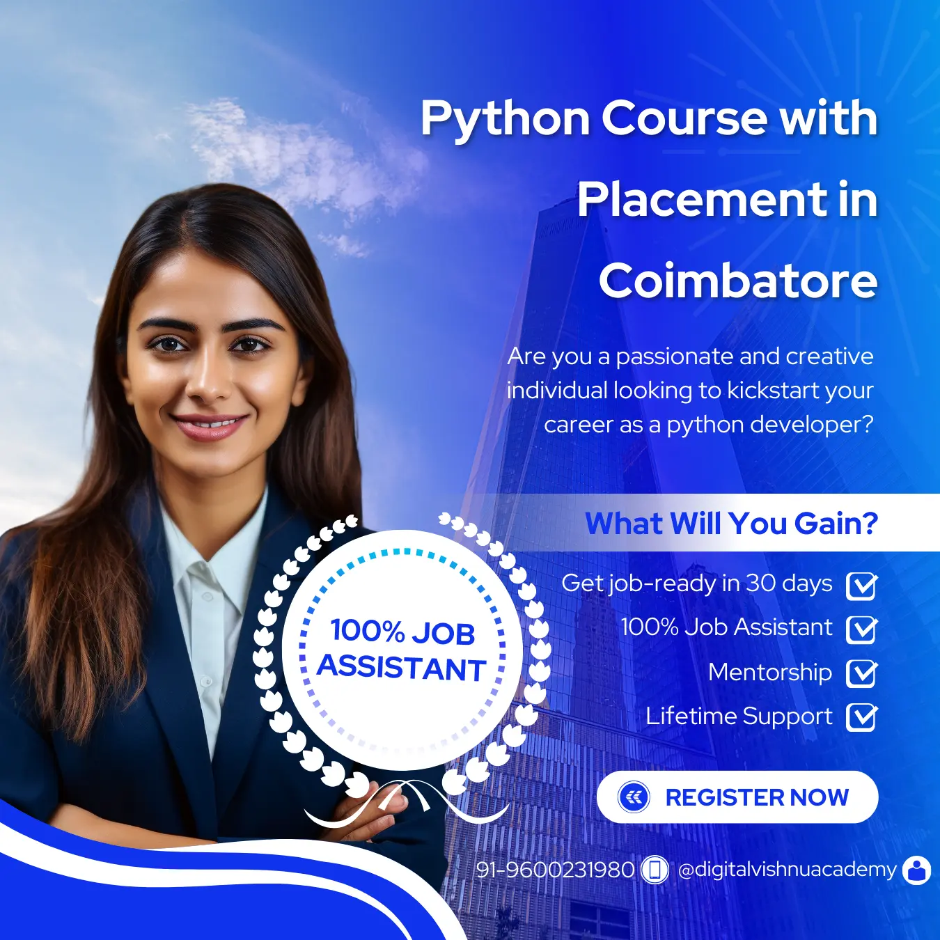Python Course with Placement Support in Coimbatore