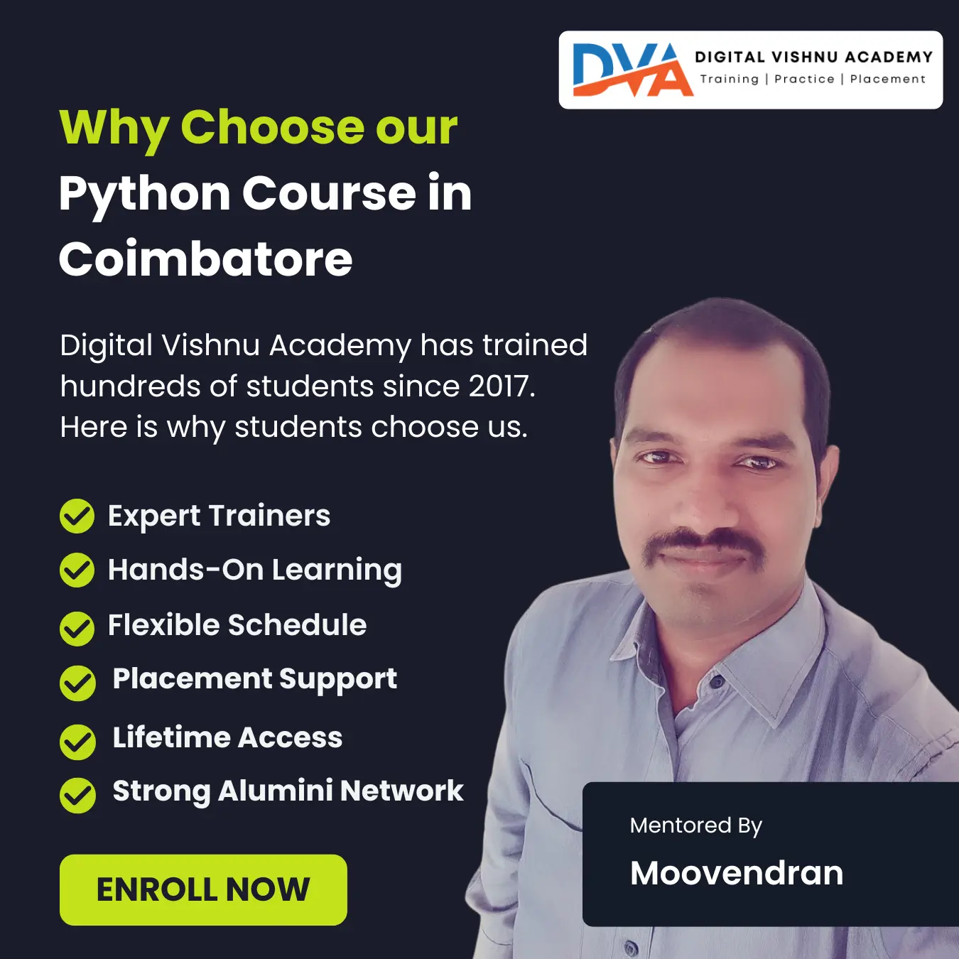 Why Choose Our Python Course in Coimbatore
