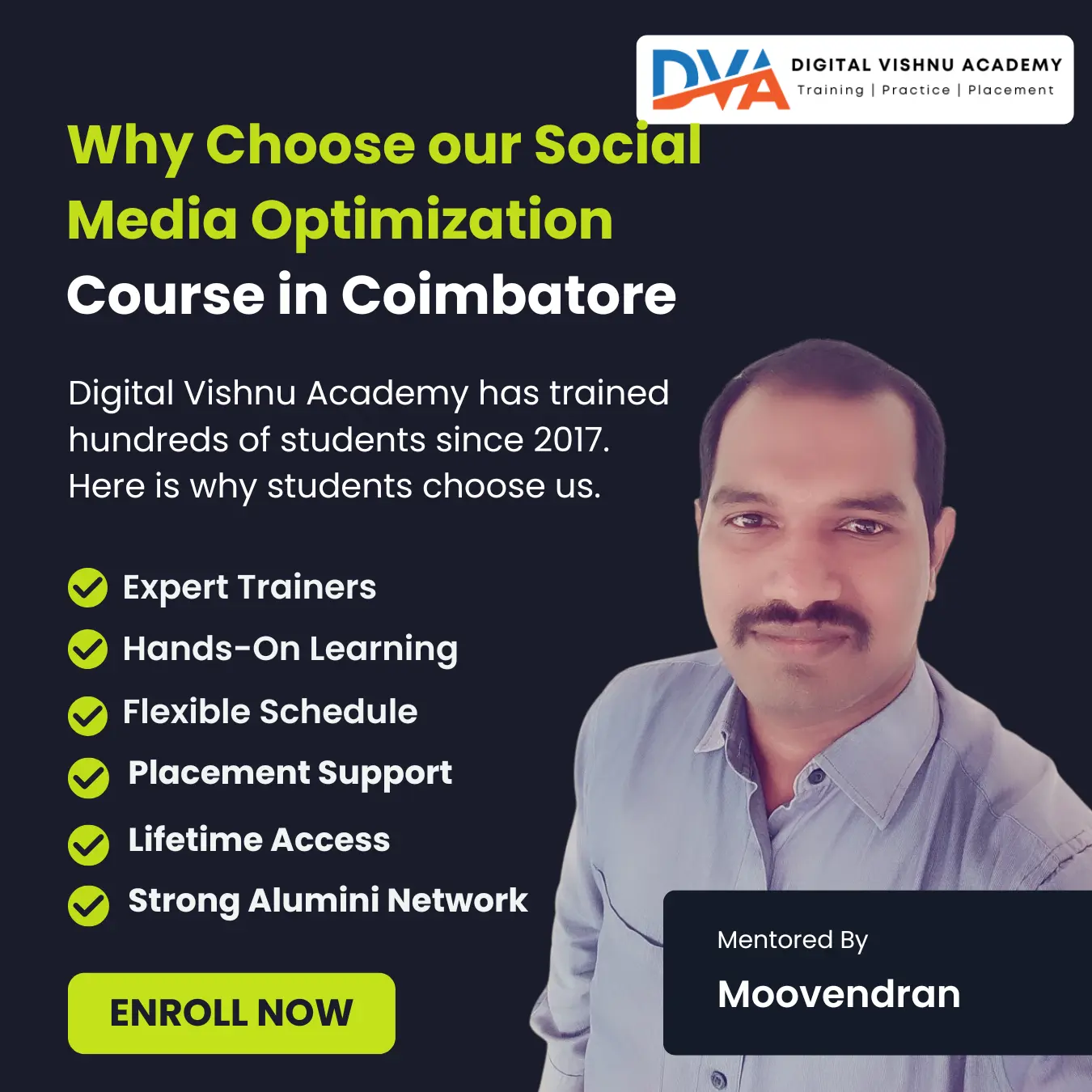 Why Choose Our Social Media Optimization Course in Coimbatore