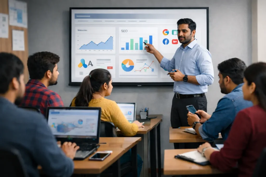 offline digital marketing course in coimbatore