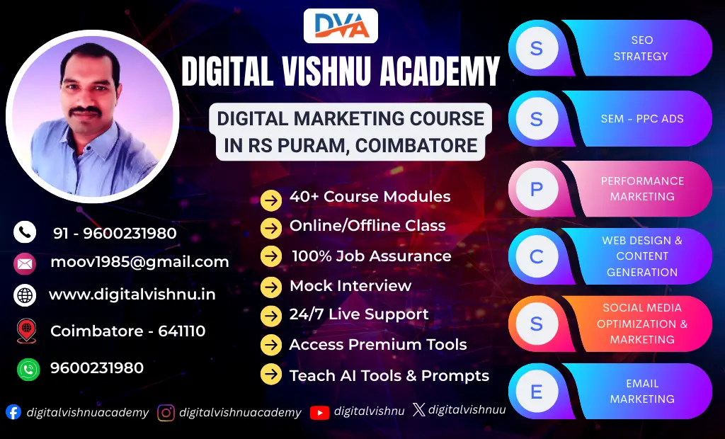Digital Marketing Course in RS Puram
