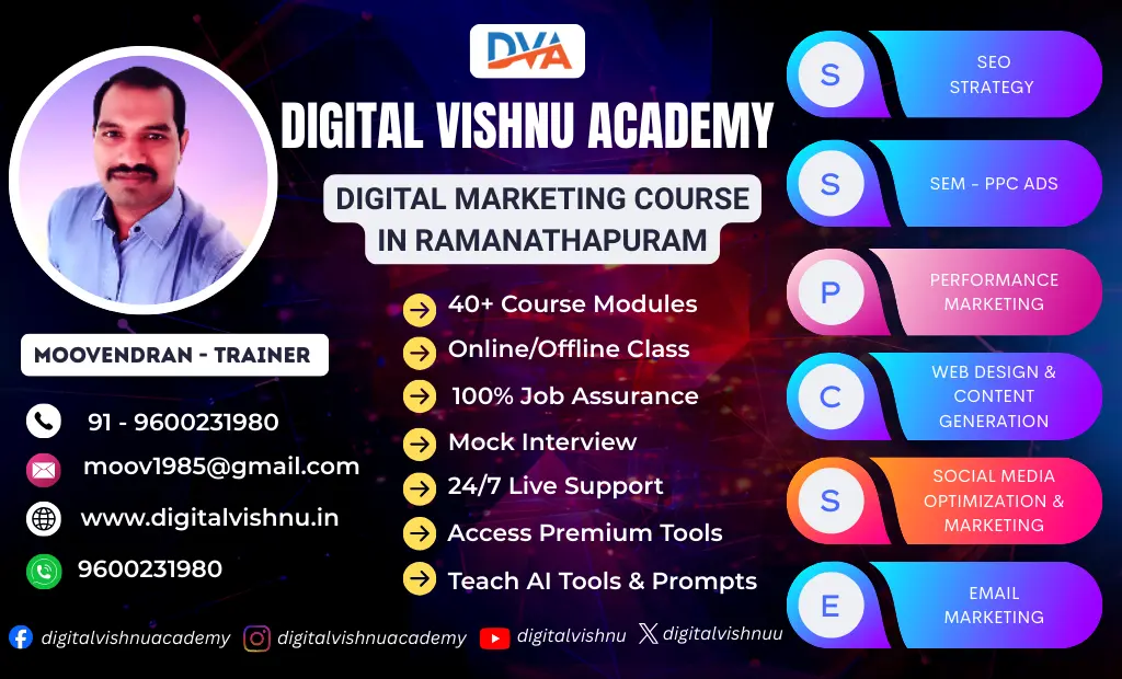 Digital Marketing Course in Ramanathapuram