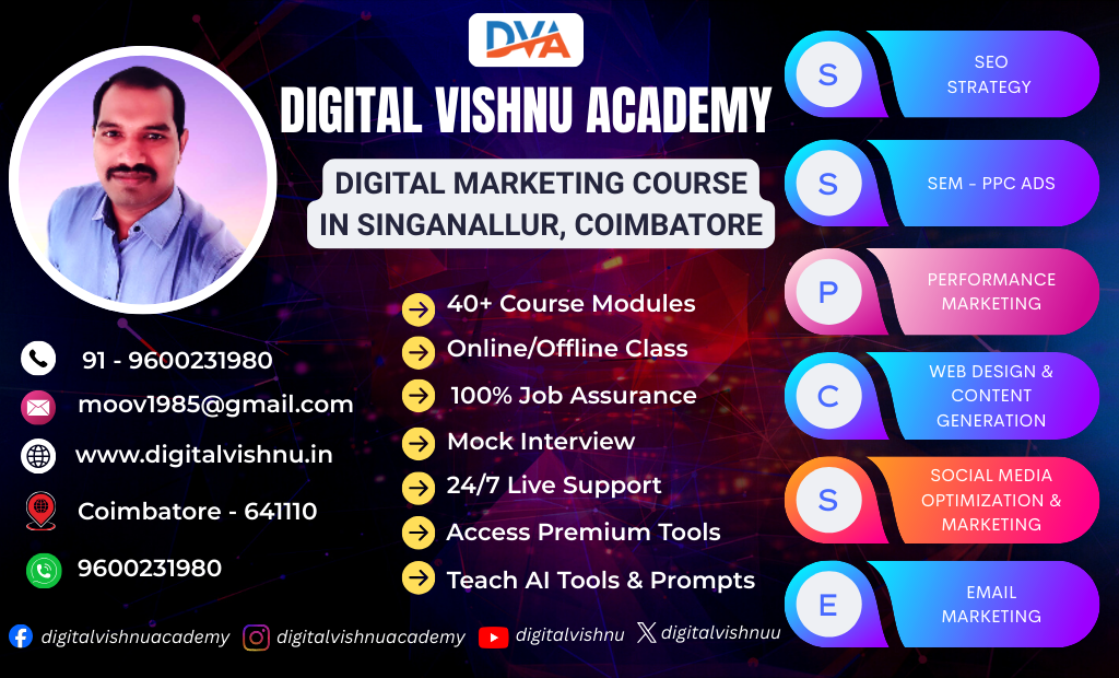 Digital Marketing Course in Singanallur