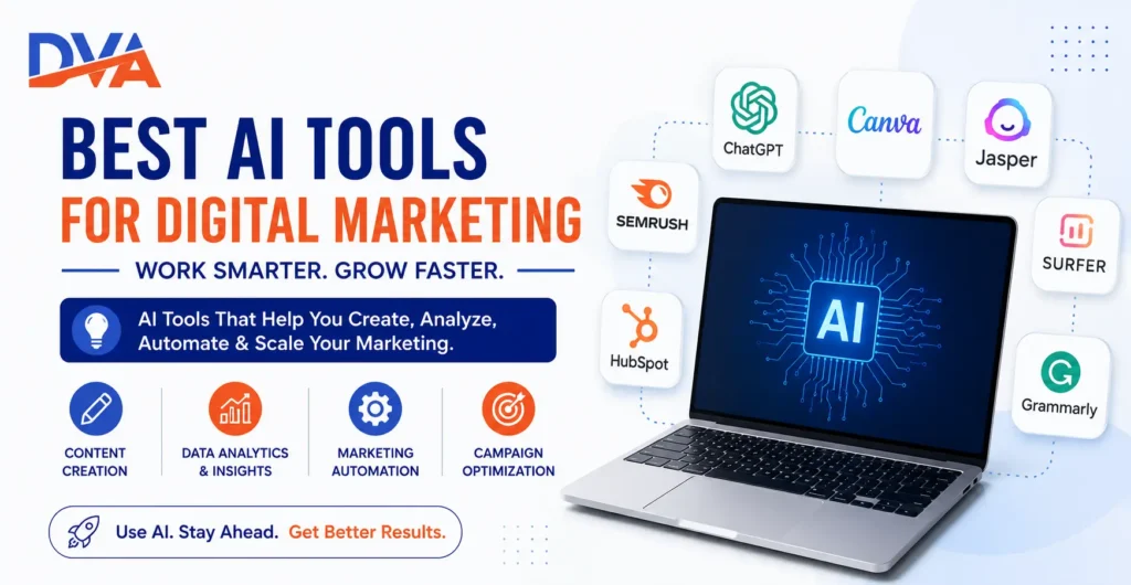 best AI tools for digital marketing complete list