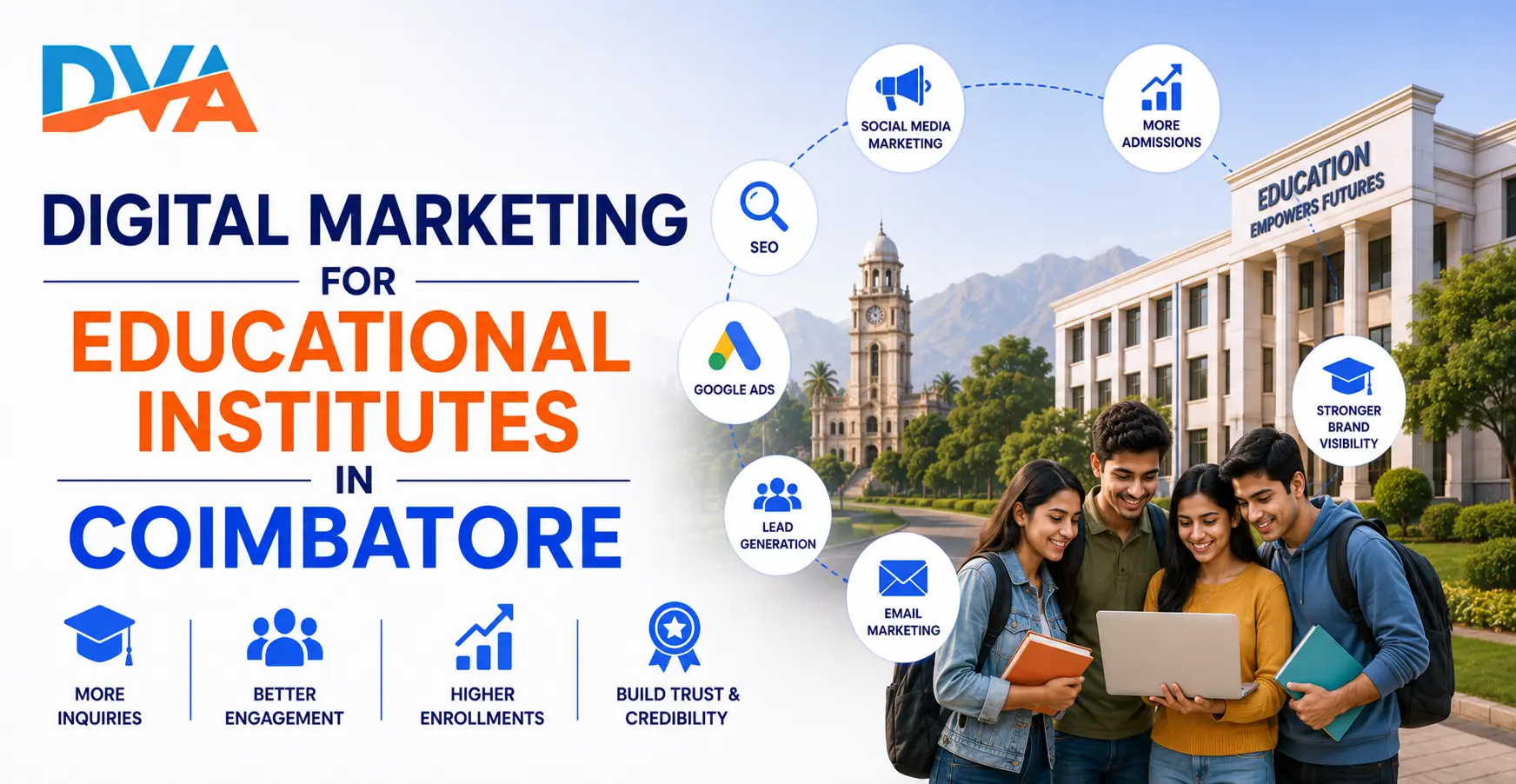 student enrollment marketing strategies for Coimbatore schools and colleges