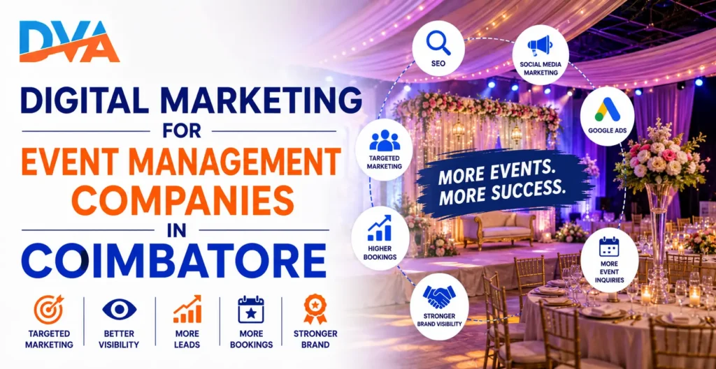 event management digital marketing strategy Coimbatore