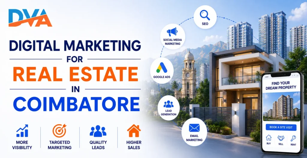 real estate digital marketing strategies for builders in Coimbatore