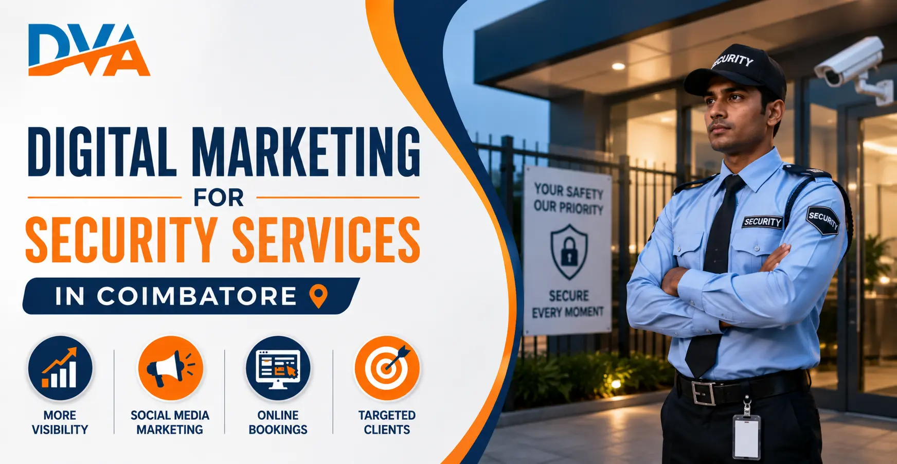 B2B security company digital promotion Coimbatore security agency online marketing Coimbatore