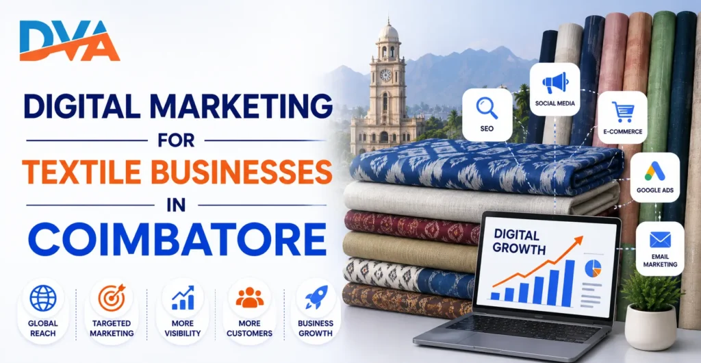 online marketing strategies for textile shops in Coimbatore