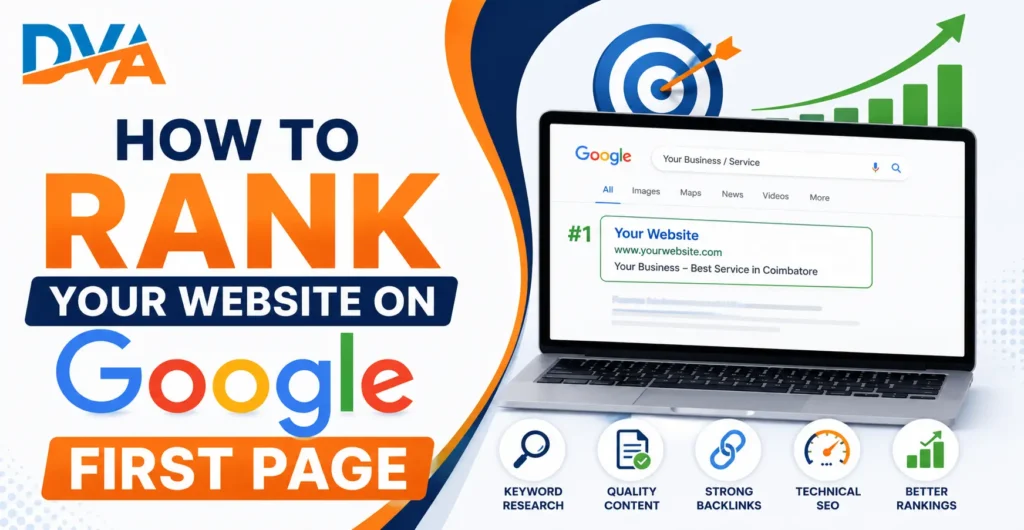 website ranking tips for google search