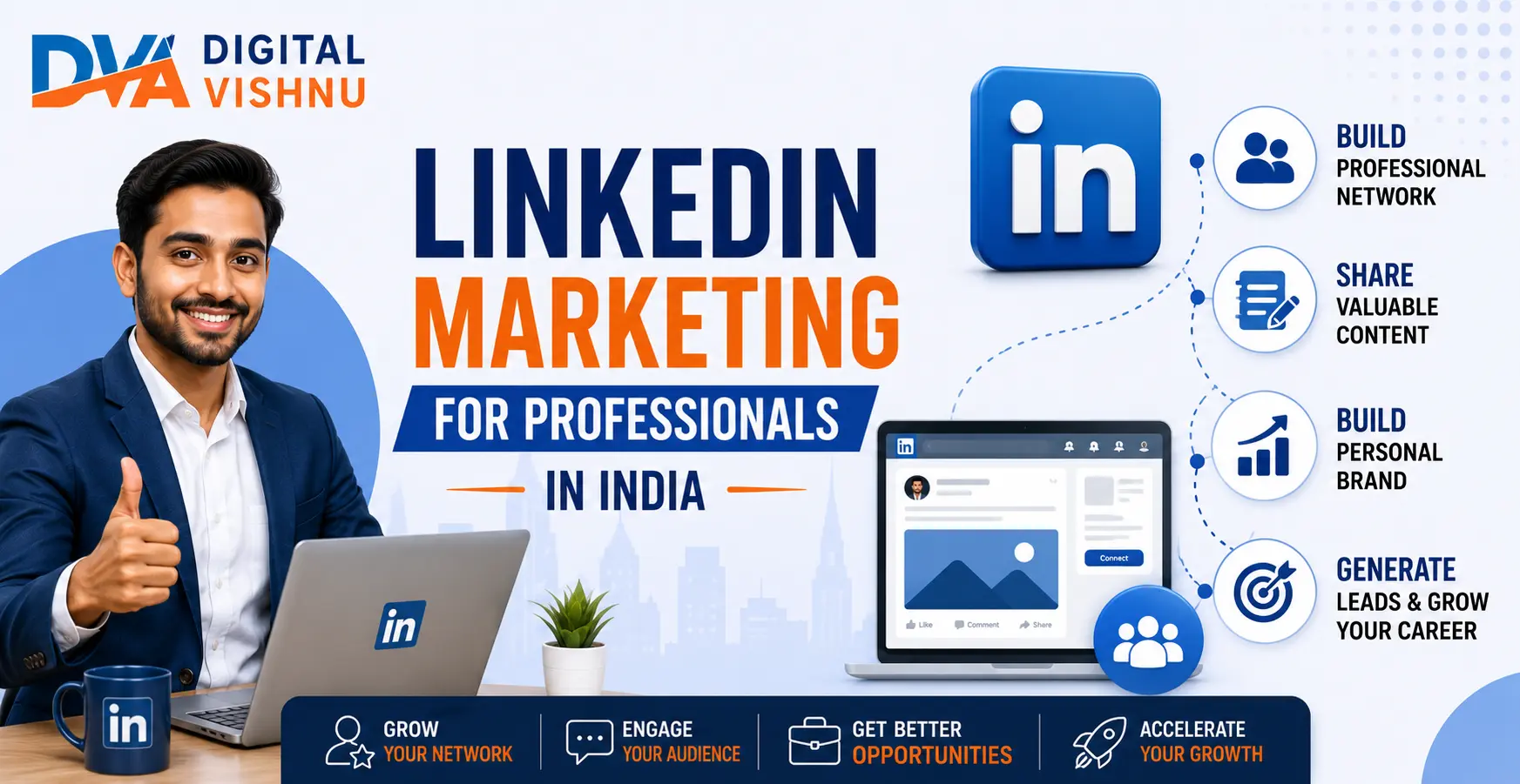 building a personal brand on LinkedIn LinkedIn marketing strategy for Indian professionals