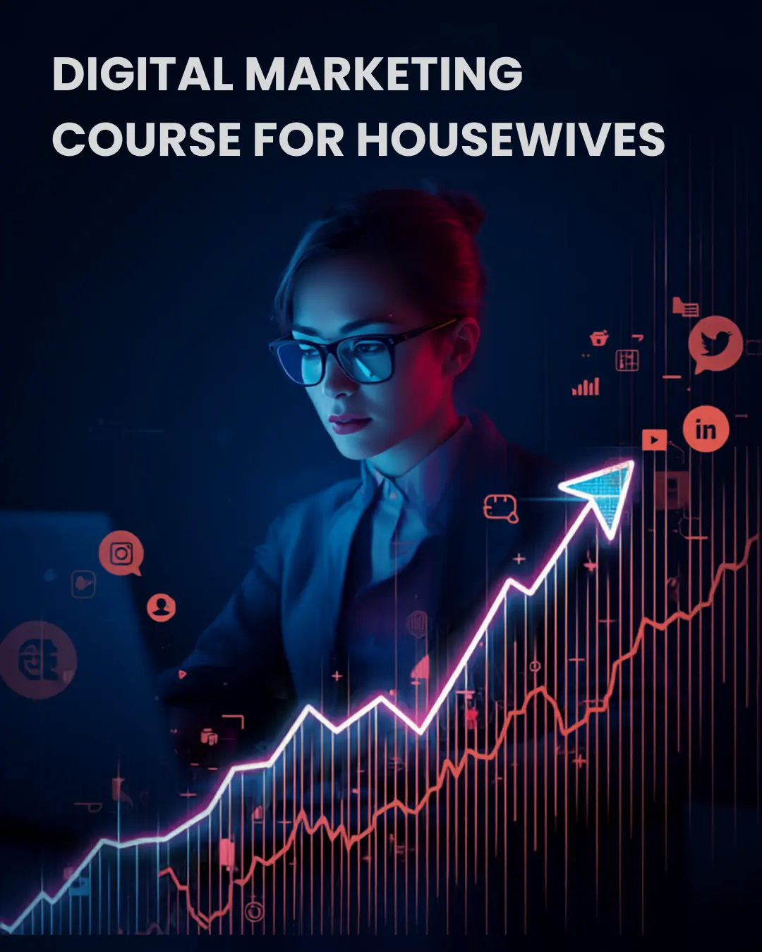 digital marketing course for housewives learn from home
