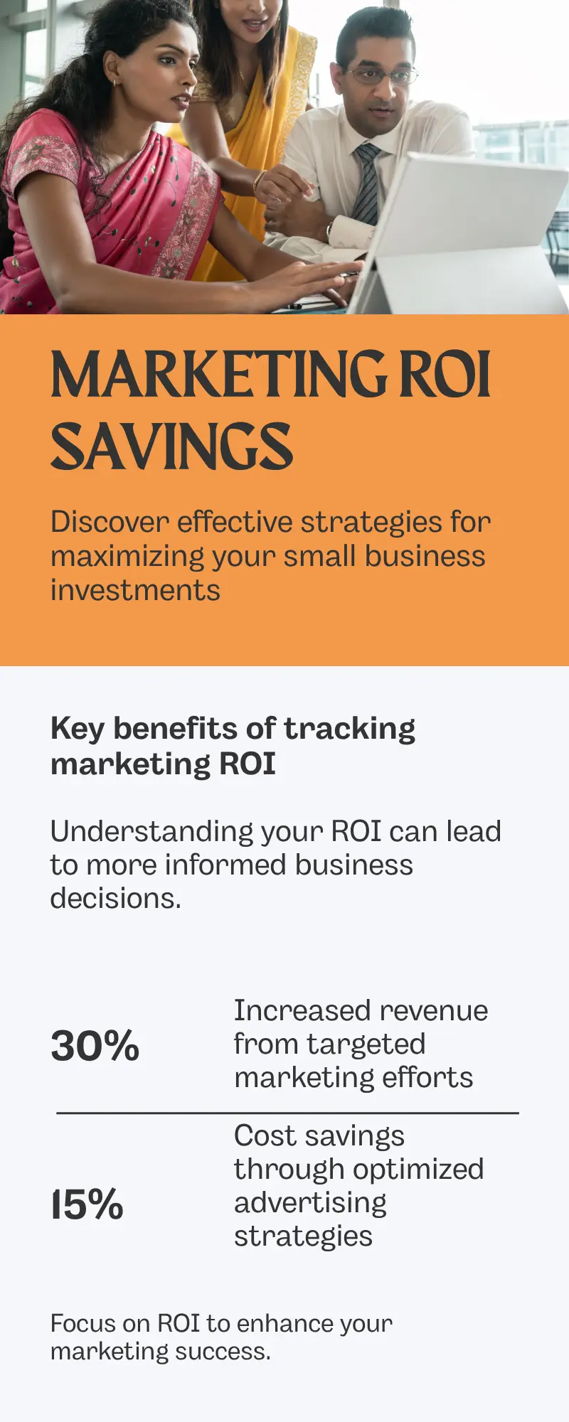Infographic showing how Coimbatore business owners reduce agency spend by managing digital marketing themselves digital marketing ROI savings business owner Coimbatore agency cost