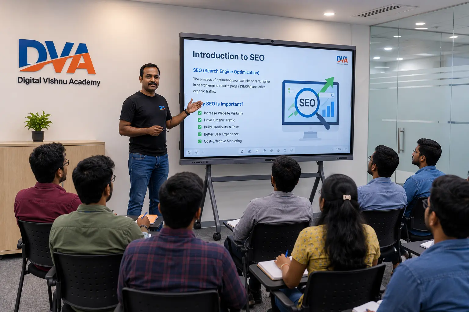 seo-introduction-training-with-smart-interactive-panel