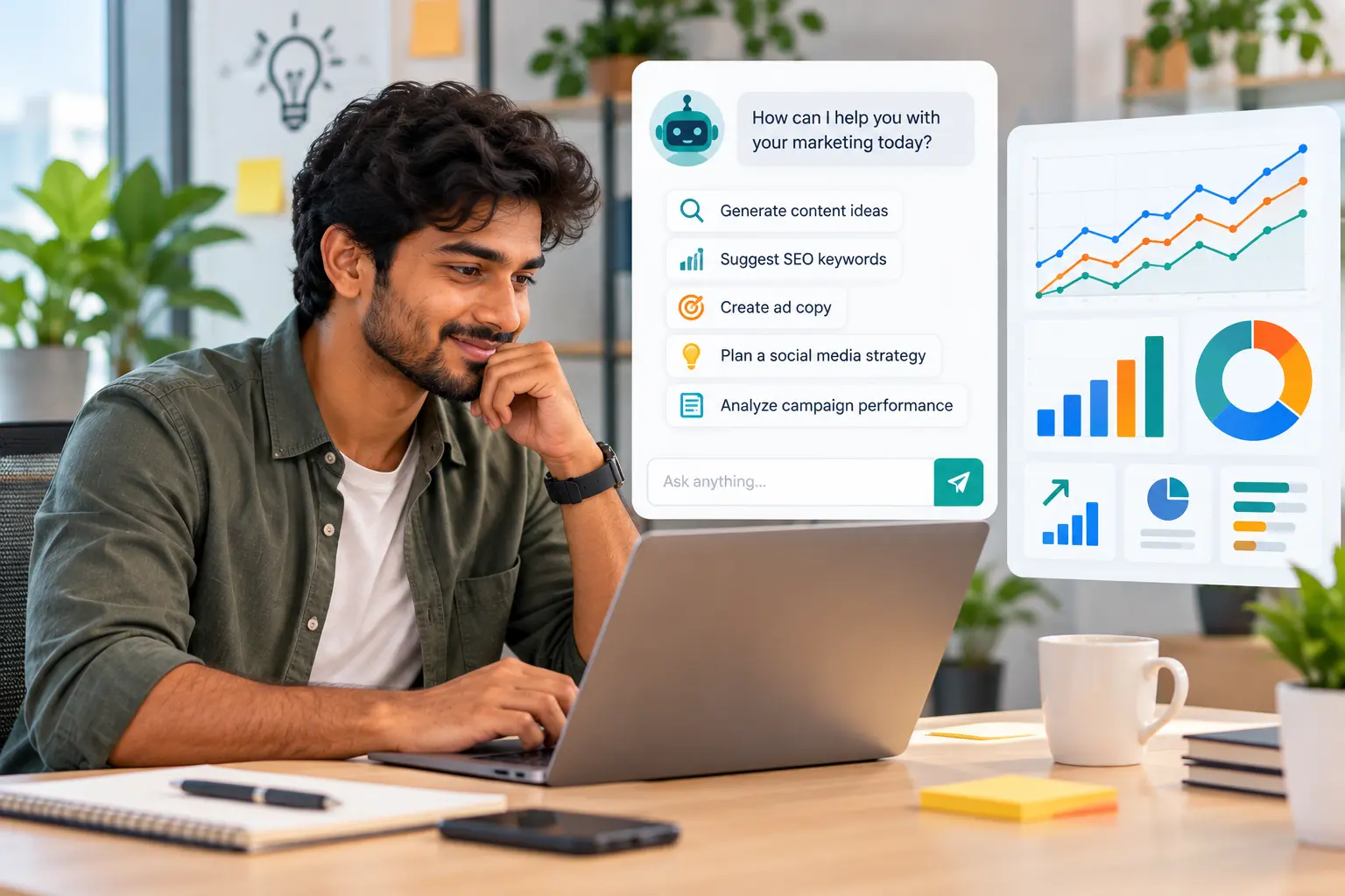 AI tools for digital marketing freshers 2026